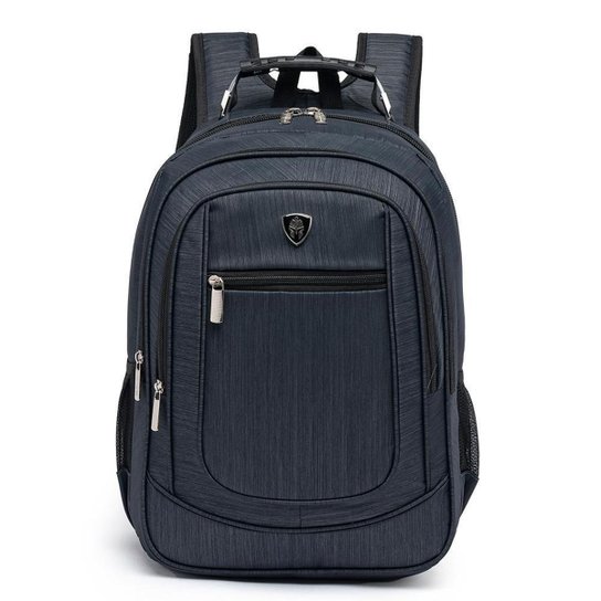 Mochila Centurion Executiva Masculina Entrada USB Fone de Ouvido Trabalho Reforçada Espaçosa