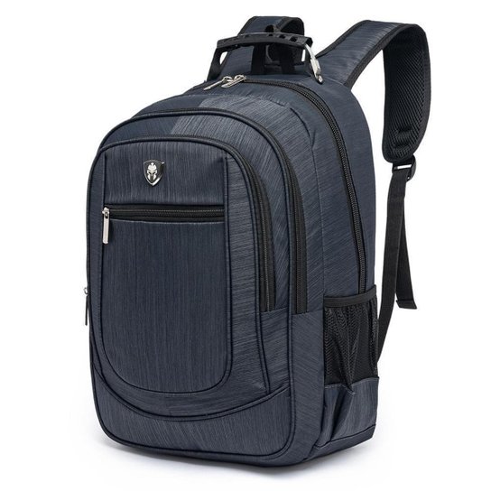 Mochila Centurion Executiva Masculina Entrada USB Fone de Ouvido Trabalho Reforçada Espaçosa