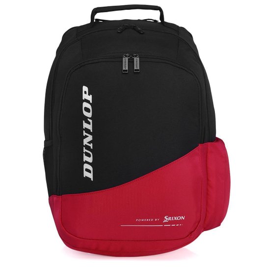Mochila Dunlop Performance D TAC Preta e Vermelha