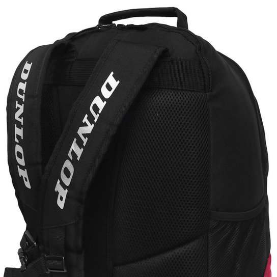 Mochila Dunlop Performance D TAC Preta e Vermelha