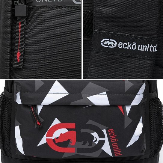Mochila Ecko Escolar Notebook Bolsa Faculdade Resistente Trabalho 17 Litros