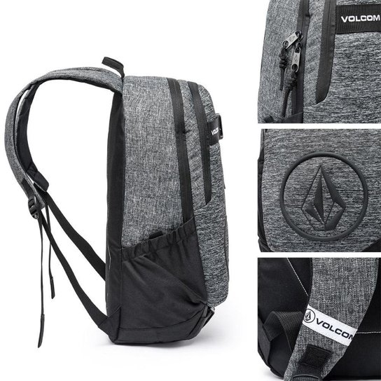 Mochila Esportiva Masculina Juvenil Moderna Volcom Original