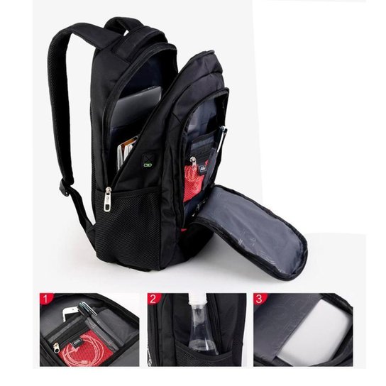 Mochila Executiva CrossGear Bolsa Notebook Masculina 25 Litros