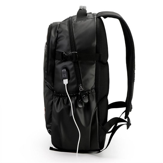 Mochila Executiva CrossWave Antifurto Masculina Impermeável Notebook Resistente 36 Litros