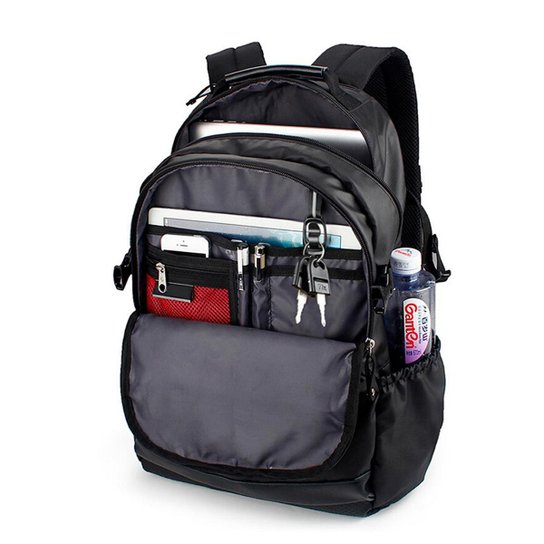 Mochila Executiva CrossWave Antifurto Masculina Impermeável Notebook Resistente 36 Litros