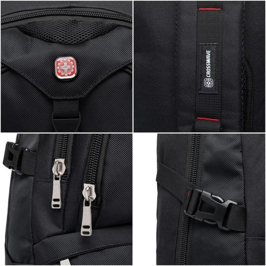 Mochila Executiva Masculina Espaçosa Reforçada Notebook 12 Litros