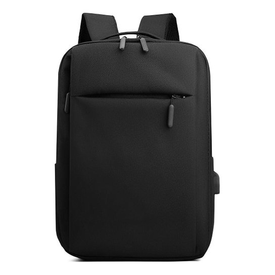 Mochila Executiva Notebook Slim Faculdade Trabalho Viagem Passeio Reforçada com Porta USB 15,6''