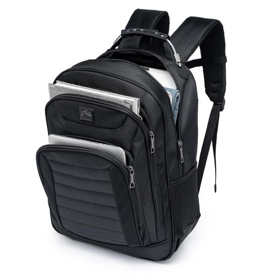 Mochila Executiva Rusty Acolchoada Masculina Impermeável Grande Laptop Notebook 18 Litros