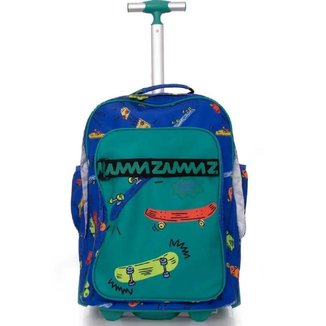 MOCHILA FARM INFANTIL MASCULINA FABULA ZUMZUM FLOP C/RODAS REF:994AJ76