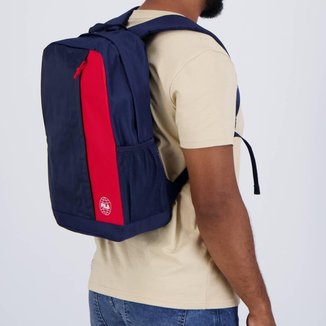 Mochila Fila Mondo Marinho e Vermelho