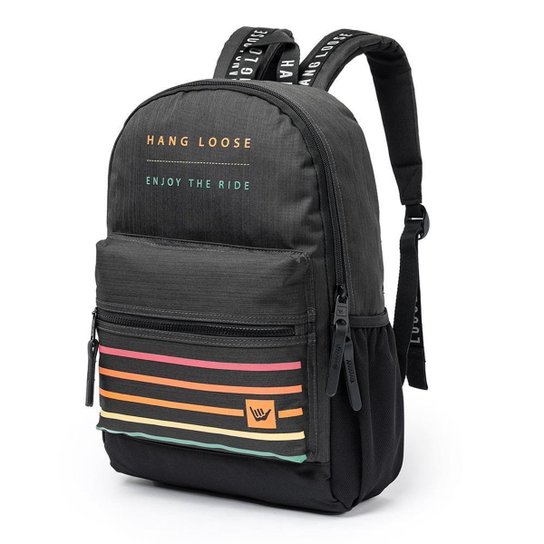Mochila Hang Loose + Estojo Hang Loose Kekoa Reforçada