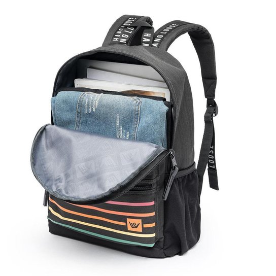 Mochila Hang Loose + Estojo Hang Loose Kekoa Reforçada