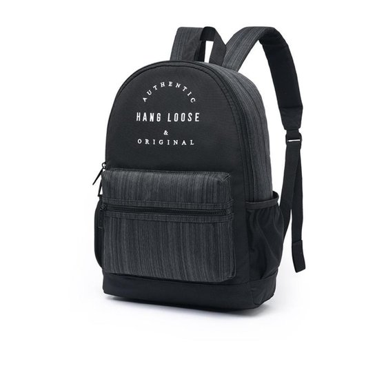 Mochila Hang Loose + Estojo Hang Loose Kekoa Resistente Espaçosa 19 Litros