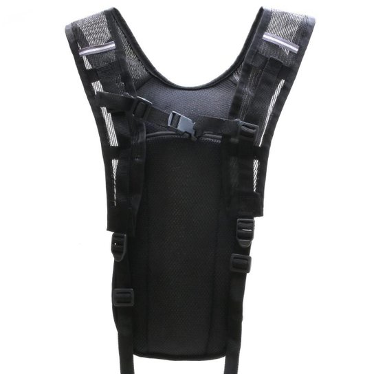 Mochila Hidratação Impermeável Para Ciclismo com Refil De 2 Litros Preta