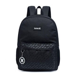 Mochila Hurley Casual Reforçada Grande Unissex Chaveiro