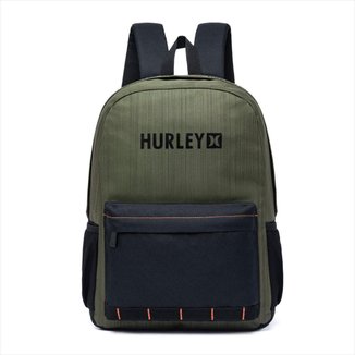 Mochila Hurley Masculina Casual Bolsa Resistente Espaçosa Original