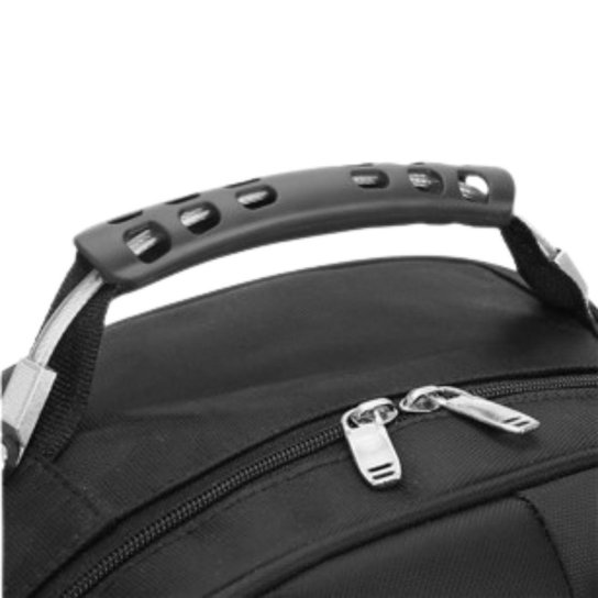 Mochila Impermeável Notebook Laptop Super Reforçada Alça Cabo de Aço + USB - Abafarto