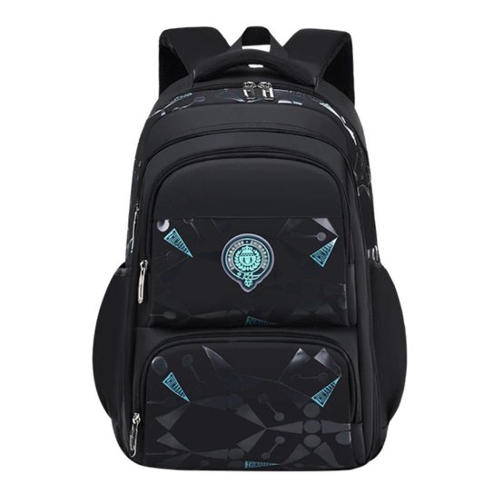 Mochila Masculina Bolsa Escolar Meninos Grande Espaço Lápis Fichario Porta Notebook