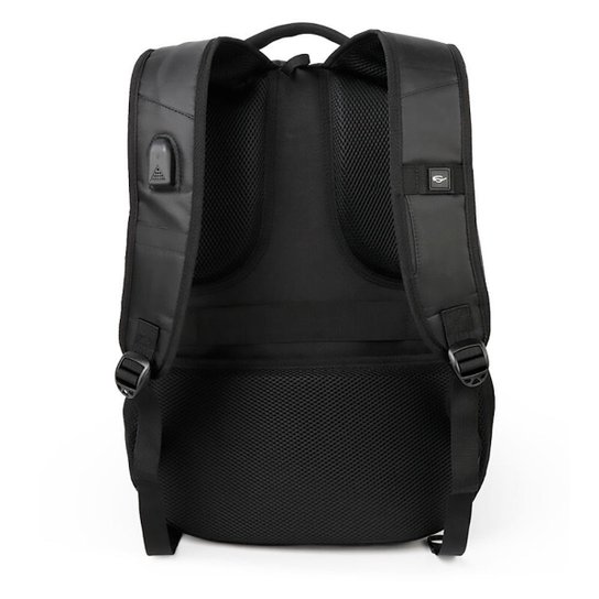 Mochila Masculina Reforçada Impermeável Cadeado Notebook Executiva 23L