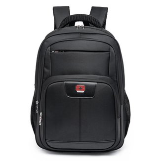 Mochila Masculina Swicky Bolsa Impermeável Executiva Grande Espaçosa Faculdade Viagem 23 Litros