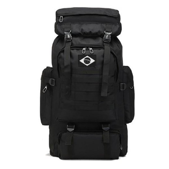 Mochila Militar Tática Camping 80L Trilha Trakking Cargueira Operacional