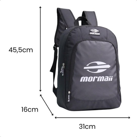 Mochila Mormaii Casual 23L Compartimento Notebook Reforçada