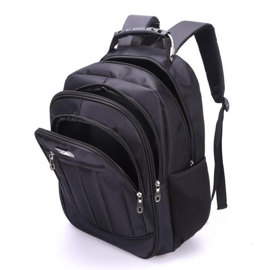 Mochila Notebook Executiva Cabo De Aço Resistente Espaçosa 18 Litros