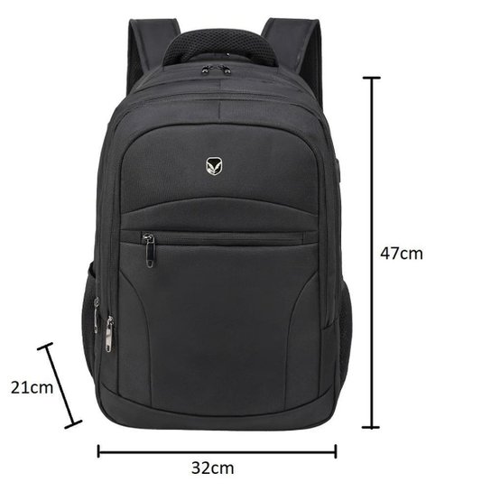Mochila Notebook Executiva Home Office Anti Furto Resistente