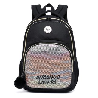 Mochila Onbongo Bolsa Escolar Feminina Impermeável Reforçada 15 litros