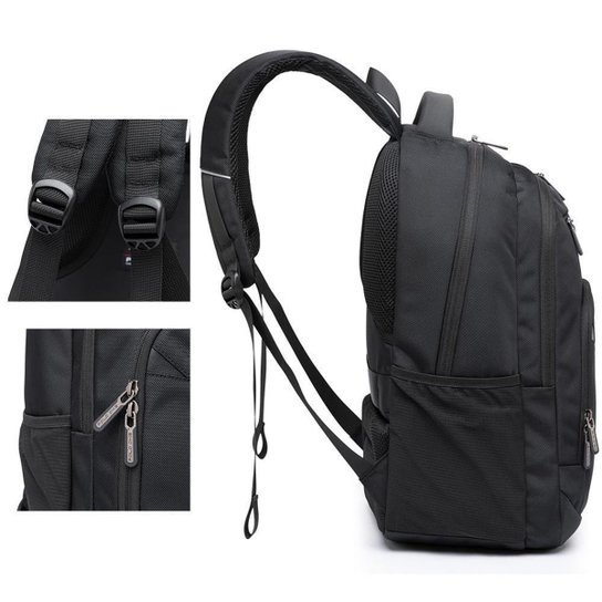 Mochila Polo One Executiva Notebook Masculina Grande Espaçosa Reforçada 28 Litros