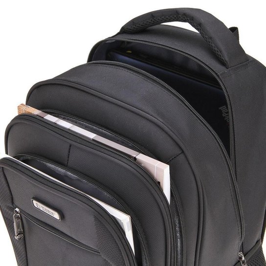 Mochila Porta Notebook Tonin Vértice 2103 Acolchoada 15,6"