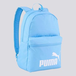 Mochila Puma Phase Azul e Branco