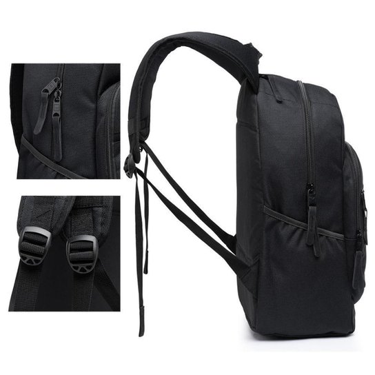 Mochila Reforçada Escolar Masculina Original Notebook Espaçosa 21 Litros