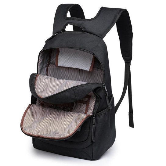 Mochila Reforçada Escolar Masculina Original Notebook Espaçosa 21 Litros