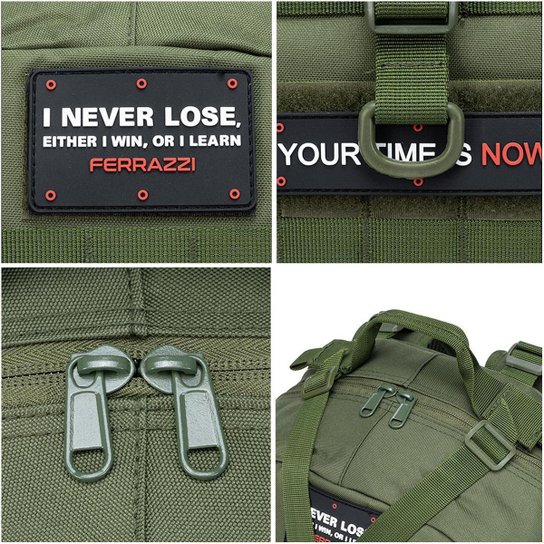 Mochila Reforçada Saco Tático Exército Viagem