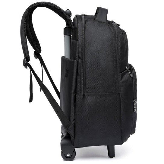 Mochila Rodinhas Executiva Trabalho Viagem Reforçada 26 Litros