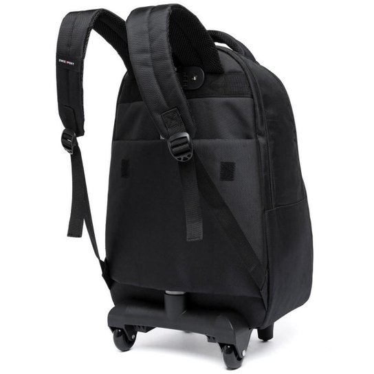 Mochila Rodinhas Executiva Trabalho Viagem Reforçada 26 Litros