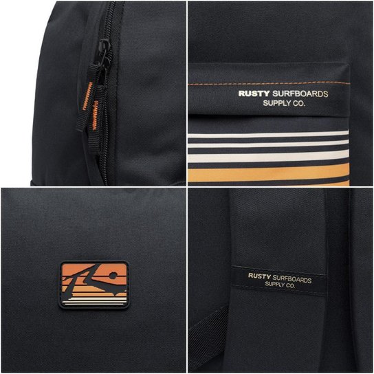 Mochila Rusty Masculina Resistente Espaçosa Original 15 Litros