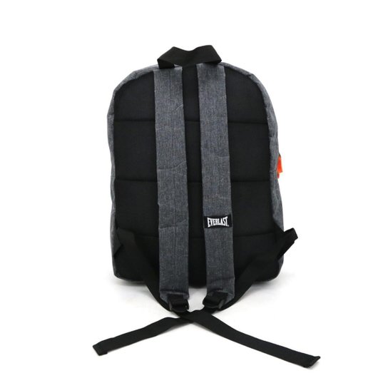 Mochila SKT Nylon Cinza/Preto Everlast
