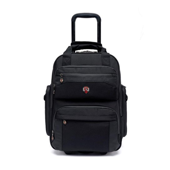 Mochila Swissport Executiva De Rodinhas Espaçosa Trabalho Notebook 36 Litros
