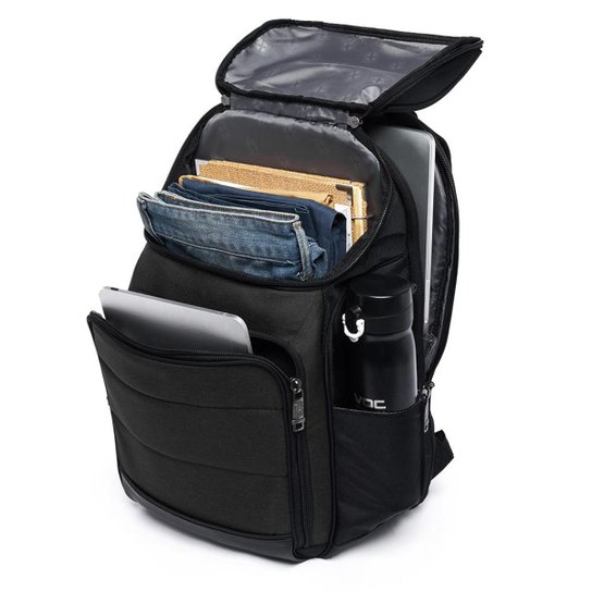 Mochila Unissex Swissport Executiva Para Notebook Impermeável Resistente 21 Litros