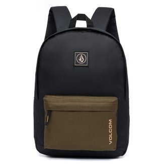 Mochila Volcom Faculdade Bolsa Escolar Resistente Grande
