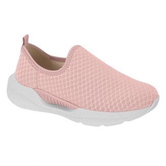 Molekinha Tenis Lycra Favo Rosa