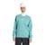 Moletinho Adidas Essentials Linear Feminina - Azul Turquesa+Branco