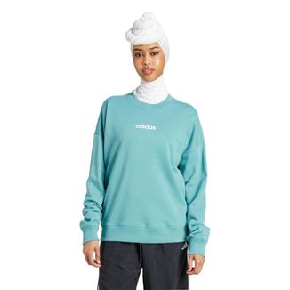 Moletinho Adidas Essentials Linear Feminina