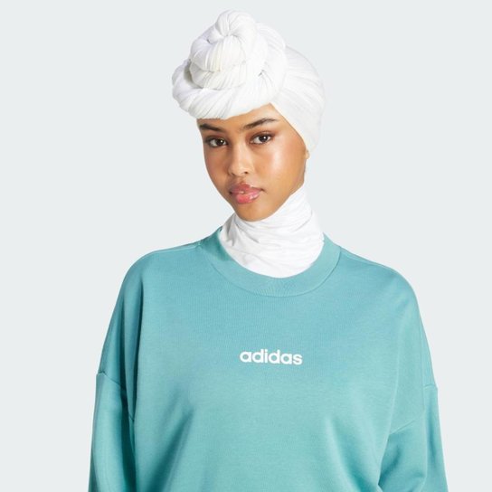Moletinho Adidas Essentials Linear Feminina