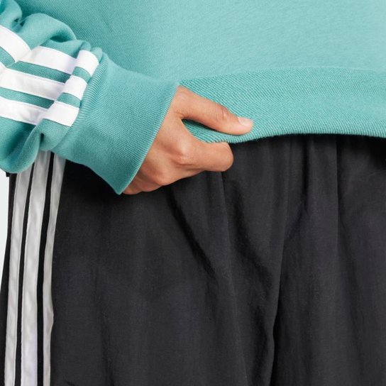Moletinho Adidas Essentials Três Listras Feminino