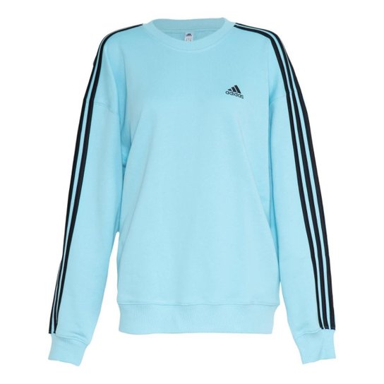 Moletinho Essentials 3-Stripes Adidas Feminino