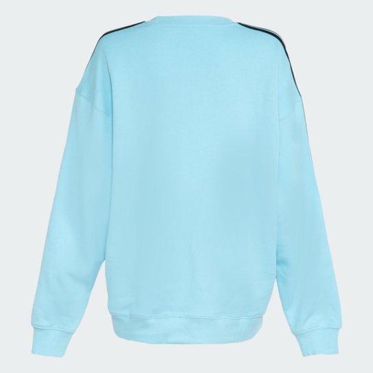 Moletinho Essentials 3-Stripes Adidas Feminino