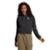 Moletinho Plus Size Adidas Capuz Zíper Essentials Três Listras Feminino - Preto